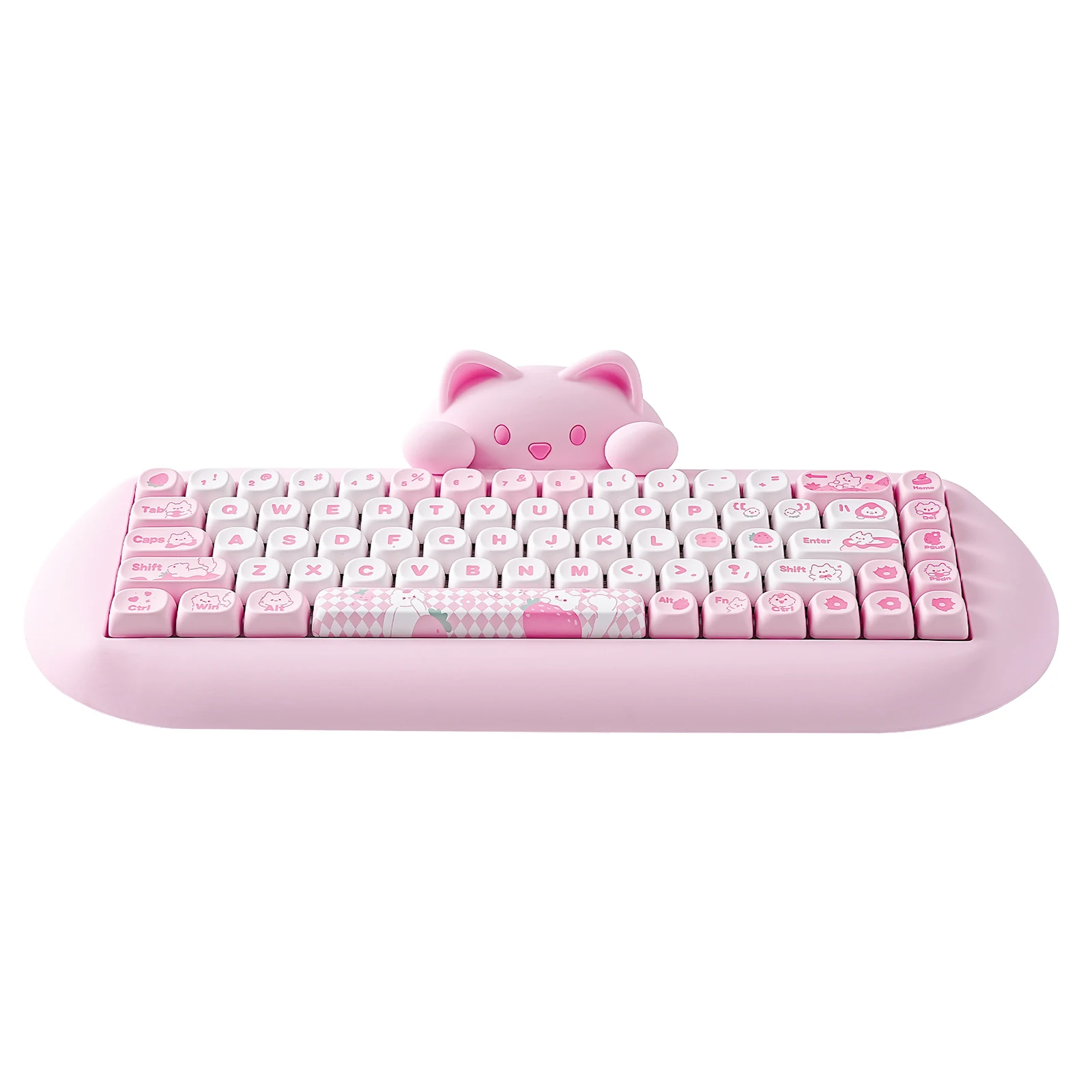 YUNZII C68 Clavier mécanique Rose 65%