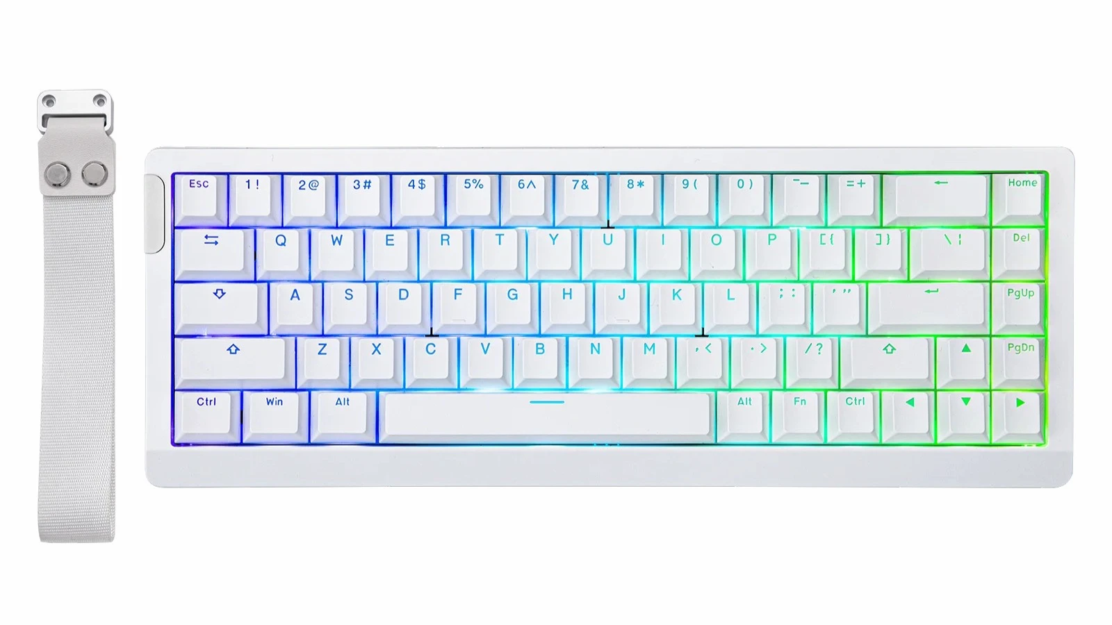 Clavier mécanique magnétique RGB avec ruban